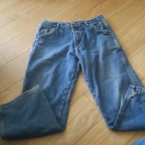 Canyon Creek Flannel Lined Carpenter Jeans 34x30